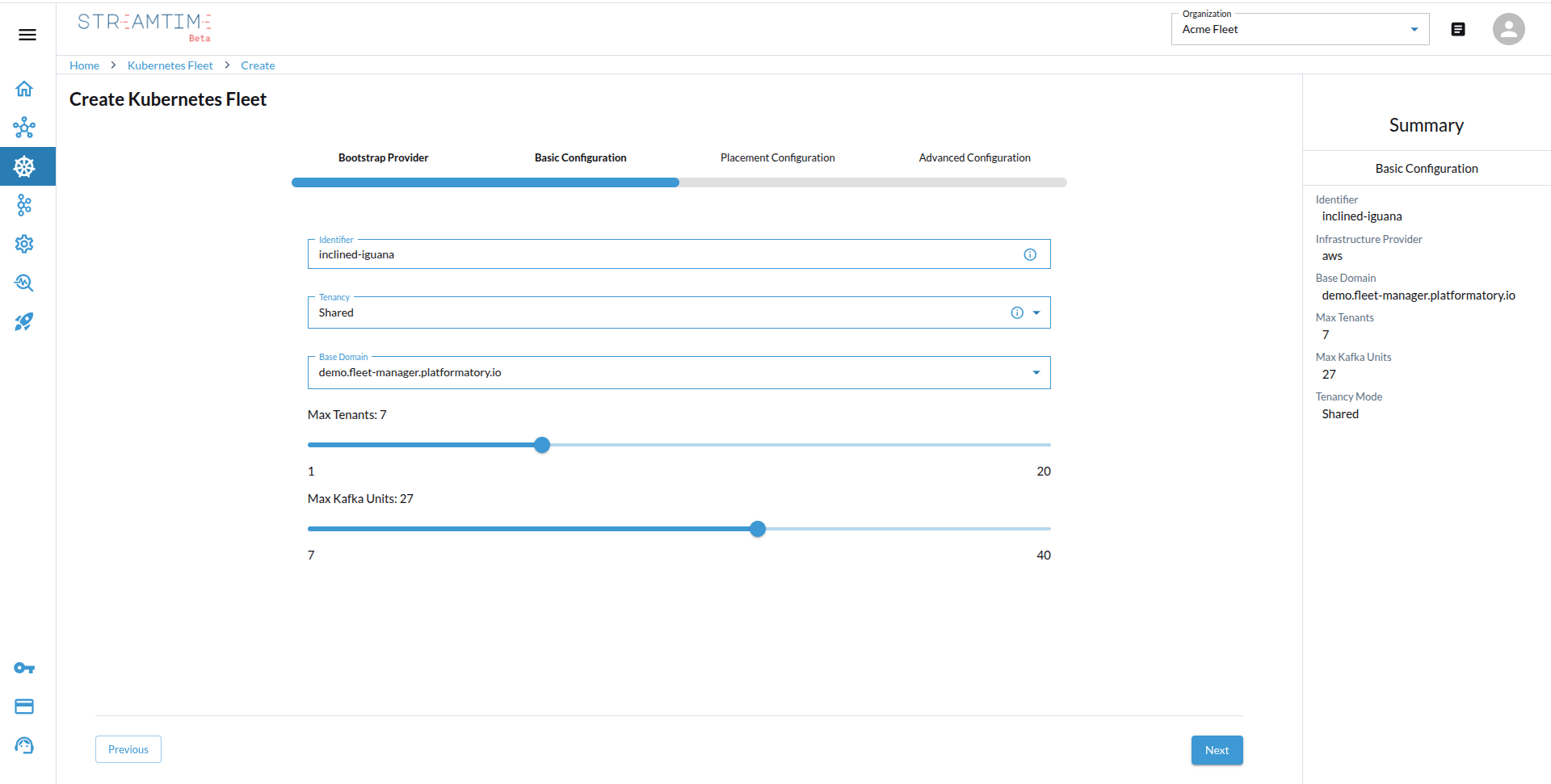 AWS Tenancy & Sizing